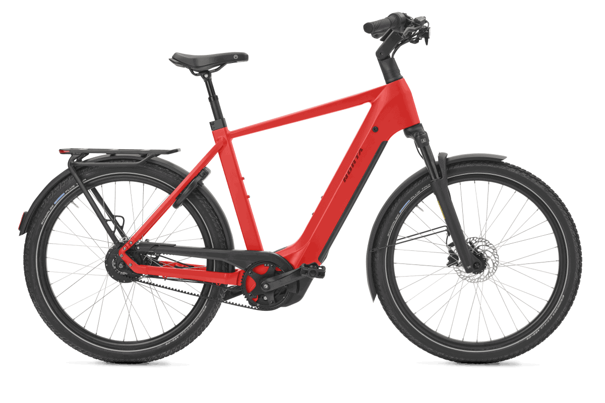 Norta B-5040 Dame 55 Traffic Red 800Wh electric bicycle