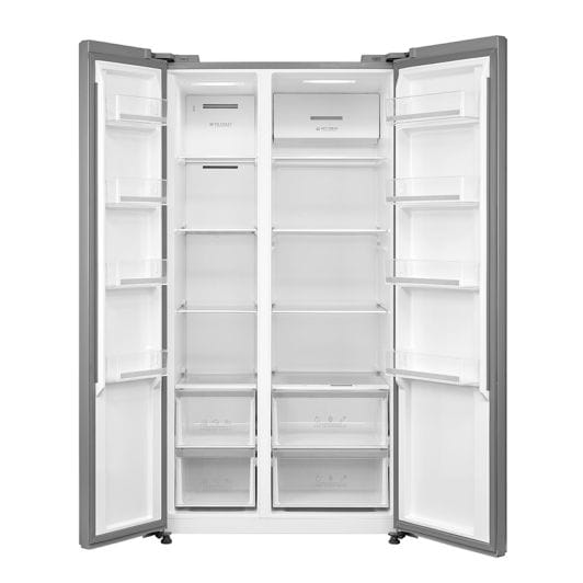 Réfrigérateur américain VALBERG SBS 592 A X625C – grande capacité, froid ventilé, portes côte à côte – Image 3