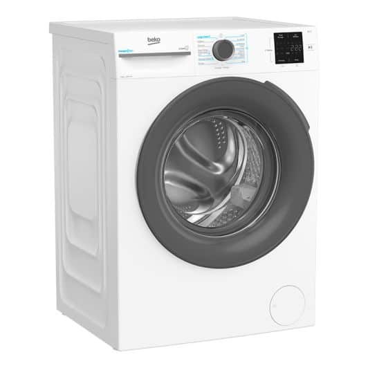 Lave-linge hublot 8 kg BEKO BMEDWFT38411 – EnergySpin, SteamCure, lavage à froid – Image 3