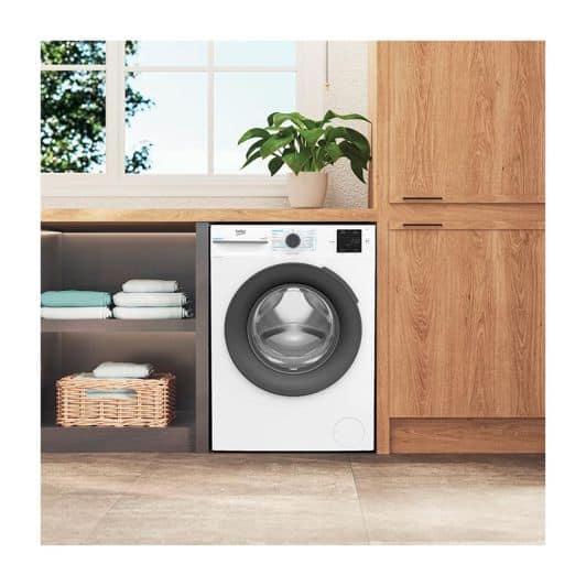 Lave-linge hublot 8 kg BEKO BMEDWFT38411 – EnergySpin, SteamCure, lavage à froid – Image 5