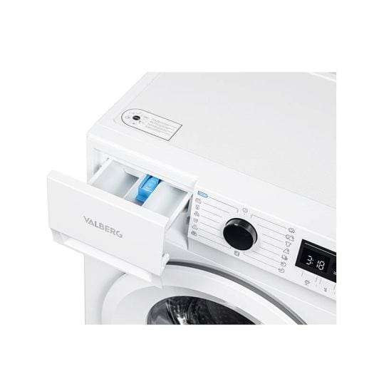 Lave-linge hublot 6 kg VALBERG WF 612 A W566C – programme vapeur, lavage rapide, entretien automatique – Image 5