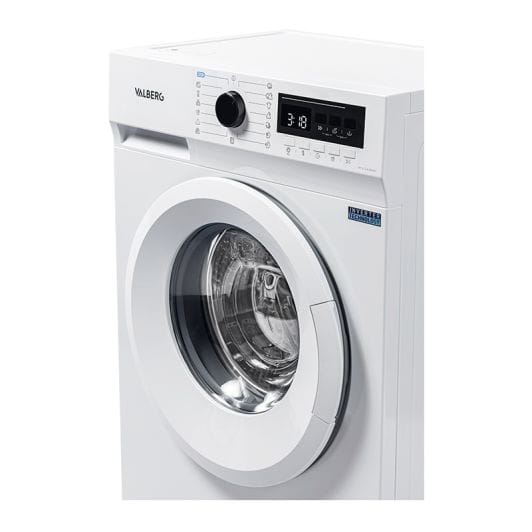 Lave-linge hublot 6 kg VALBERG WF 612 A W566C – programme vapeur, lavage rapide, entretien automatique – Image 6