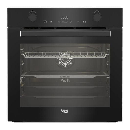 Four chaleur tournante BEKO BBVM17400BMP – pyrolyse, chaleur tournante pulsée, porte froide