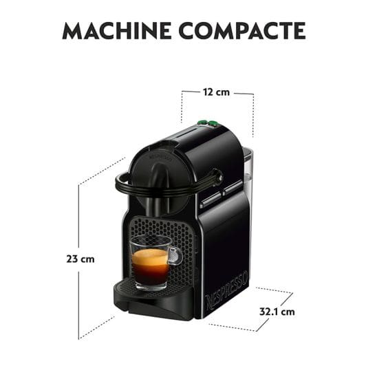 Expresso DELONGHI NESPRESSO Inissia EN80 – 2 tailles de tasse, design compact, arrêt automatique – Image 3