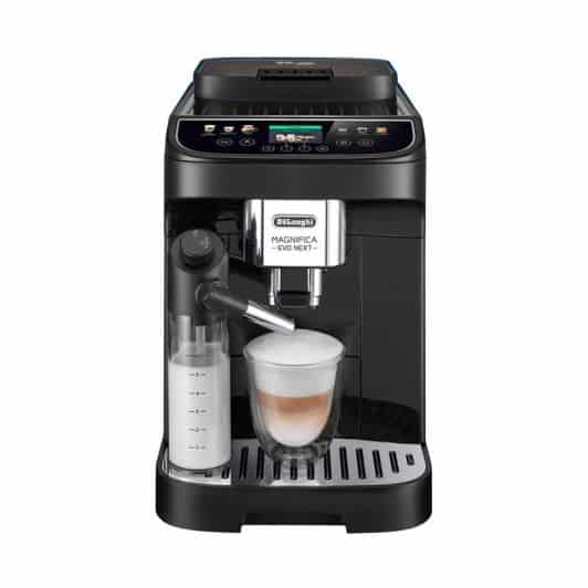 Expresso avec broyeur DELONGHI Magnifica Evo Next ECAM310.60.B – écran TFT couleur, LatteCrema Hot, 10 boissons – Image 2
